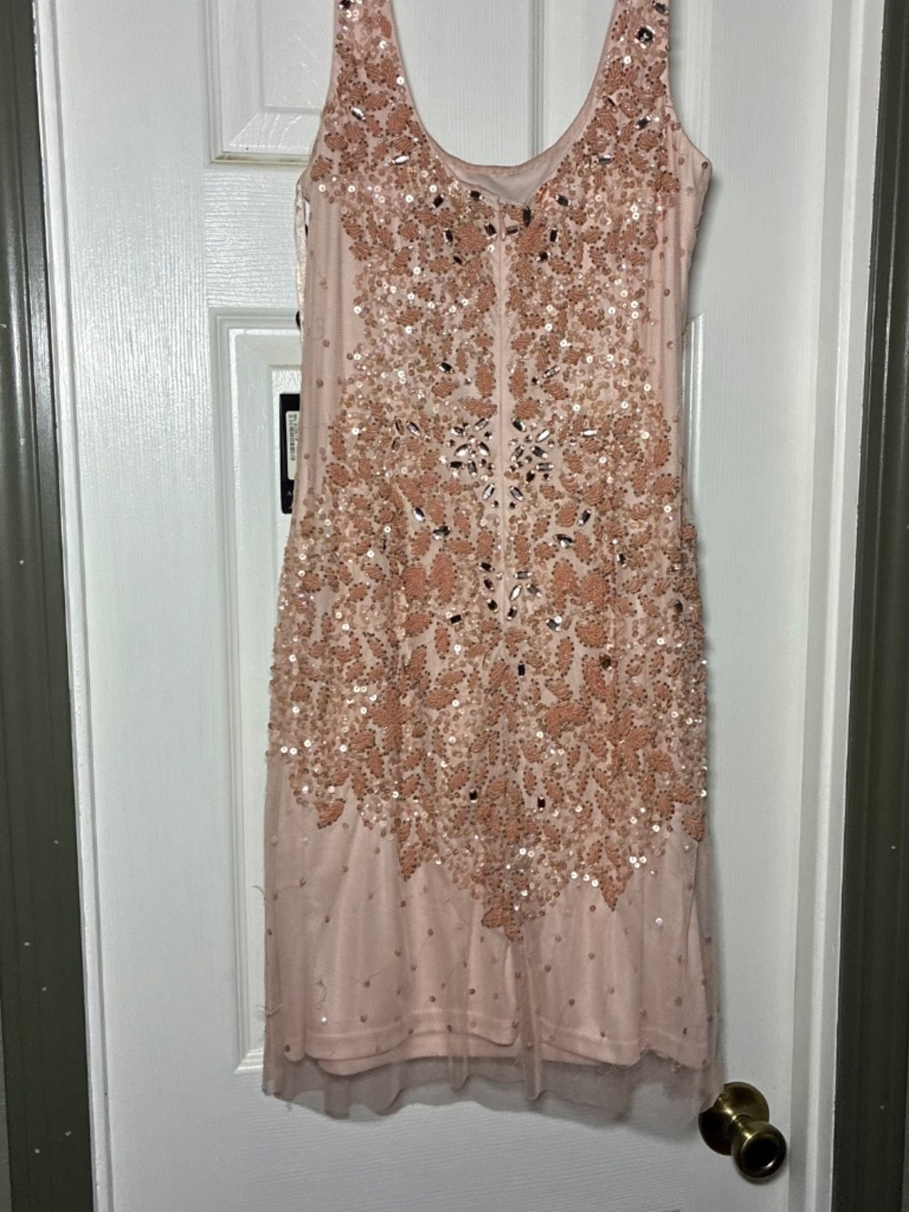 Adrianna Papell Pink Embellished Cocktail Dress - Picture 4 of 4